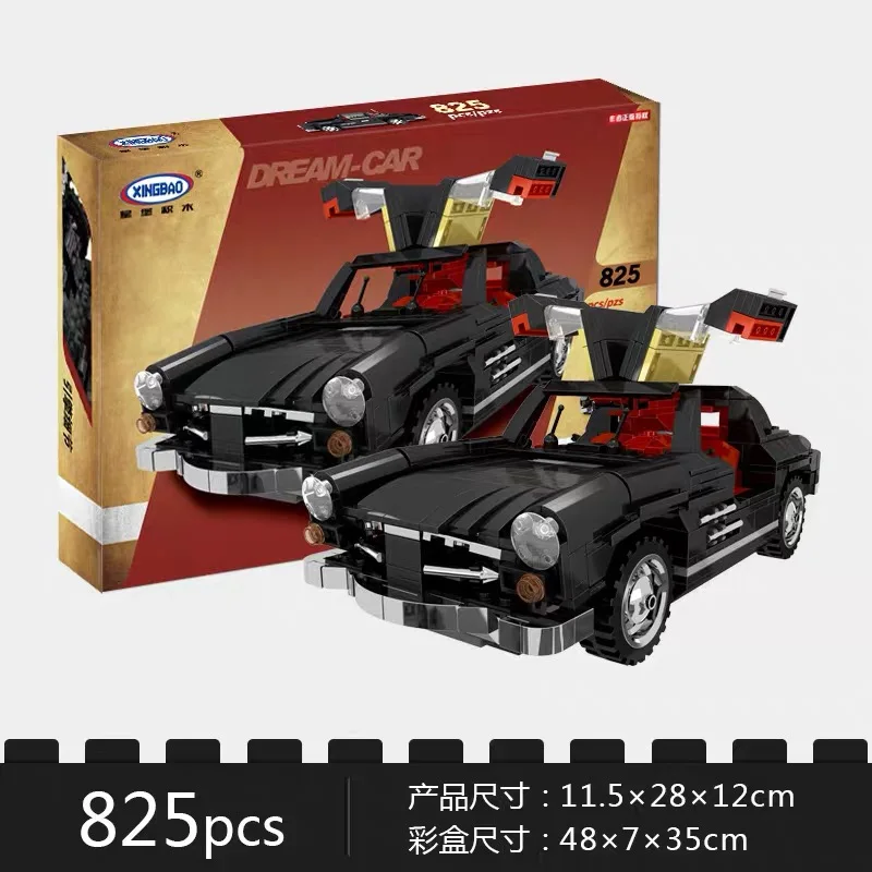 XingBao 03010 креативная техническая серия MOC модель автомобиля Photpong подарки игрушки 825