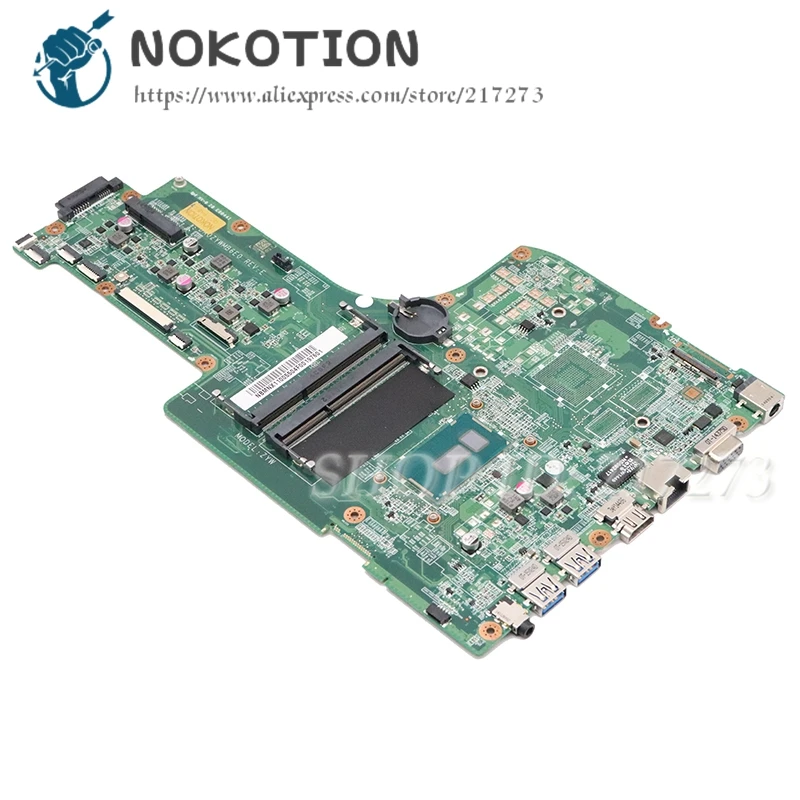 NOKOTION для Acer aspire E5-771G E5-771 материнская плата ноутбука NBMNX11005 DA0ZYWMB6E0 SR244 I3-5005U CPU DDR3L |