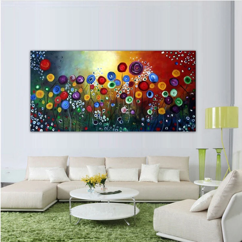 hand painted canvas oil painting