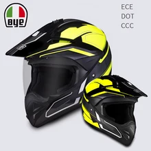 BYE Motorcycle Helmet Riding Full Face Helmet Motocross Biker Touring Racing Casco Moto Helmet Capacetes Off Road DOT ECE motorcycle helmet black motorcycle full face helmet men motocross helmet motorbike touring racing casco moto capacetes off road