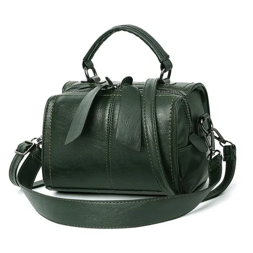REPRCLA Модная элегантная сумка женская сумка на плечо высокое качество сумки через плечо дизайнерские женские Сумки из искусственной кожи - Цвет: green