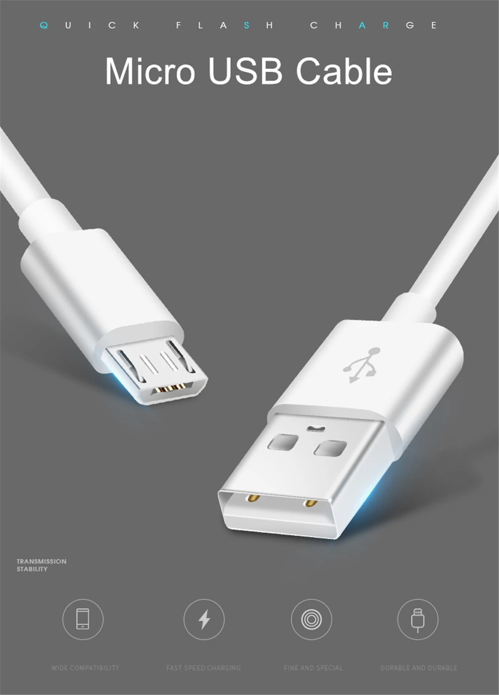 3 м ультра длинный Micro USB кабель для зарядки данных для huawei P7 P8 5X 6X 7X 7C 9i samsung S6 S7 LG G3 G4 V10 Honor 6 Redmi телефонный кабель