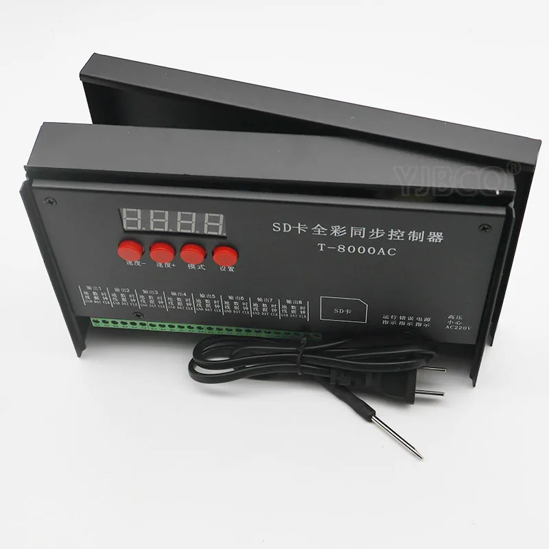 Светодиодный контроллер флэш карта памяти для WS2801 WS2811 LPD8806 8192 пикселей 5 в