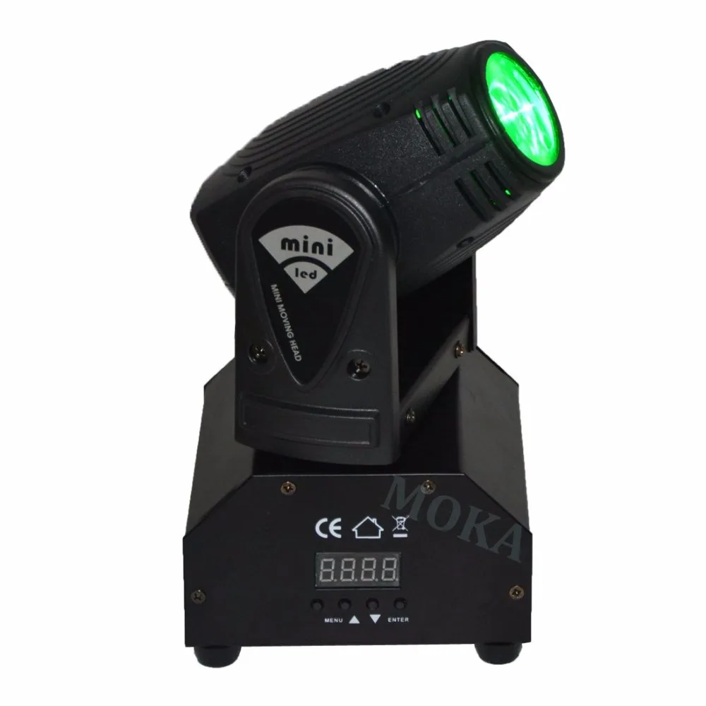 10W MINI LED MOVING HEAD LIGHT 8