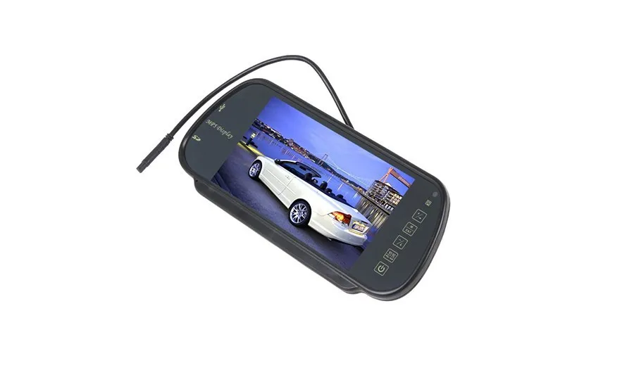 XYCING800 x 480 7 дюймов MP5 зеркало заднего вида монитор Авто автомобиль парковочный монитор заднего вида SD/USB fm-радио для камеры заднего вида
