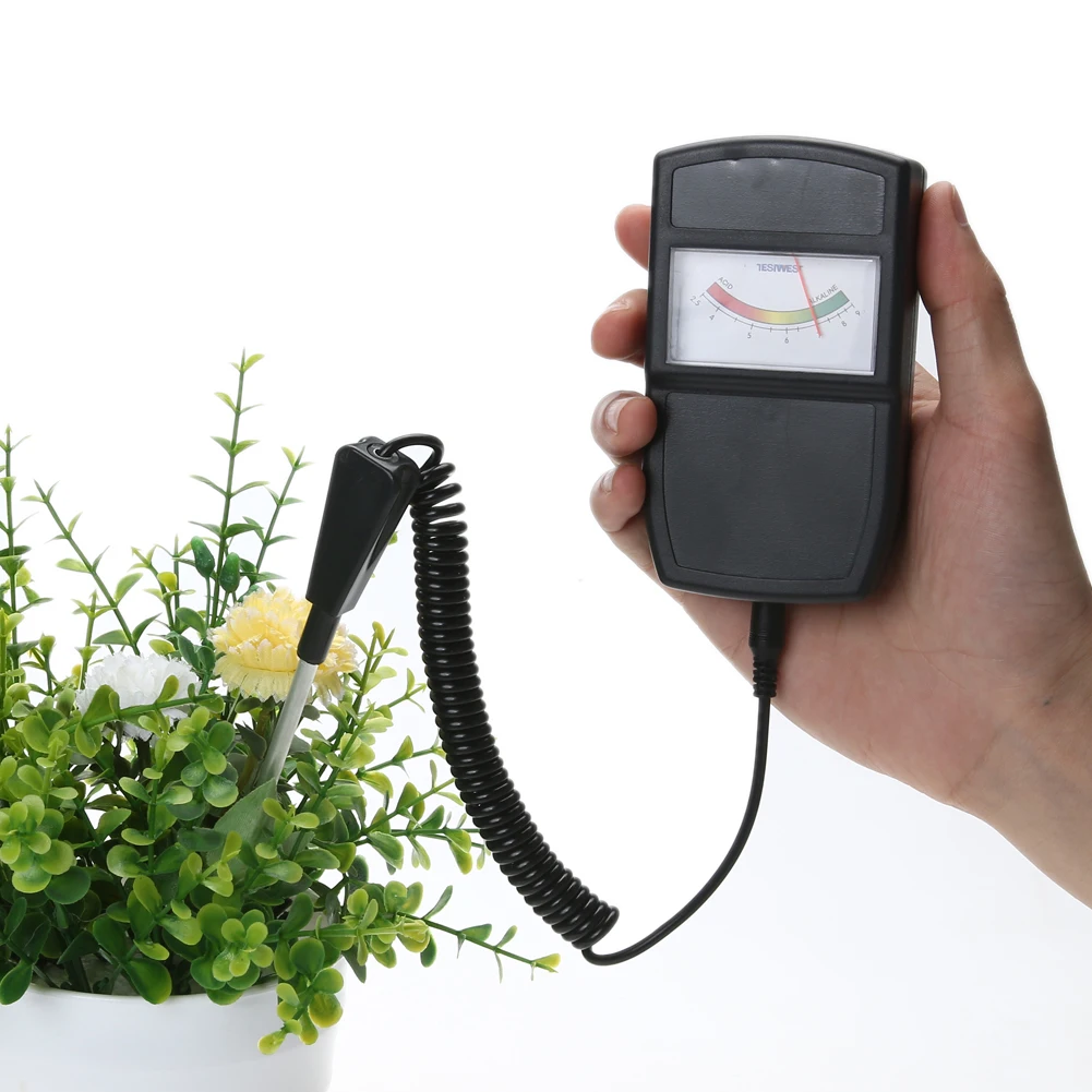 

Precise Soil pH Meter Tester Garden Lawn Farmland Potting Acidity pH Meter Analyzer for Plants Crops Flowers Vegetable Culturing
