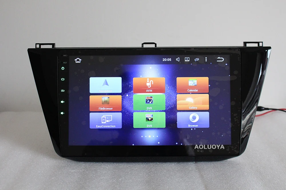 Top Aoluoya IPS 4GB RAM 32GB ROM Octa Core Android 8.0 CAR DVD GPS Player For VW Volkswagen Tiguan 2016 2017 Radio GPS Navigation BT 2