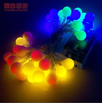 

Dragon Ball Led Light Strip Waterproof LED Strip 4m 40 LED Strings for Xmas Christmas Holiday Lights Room Decorating