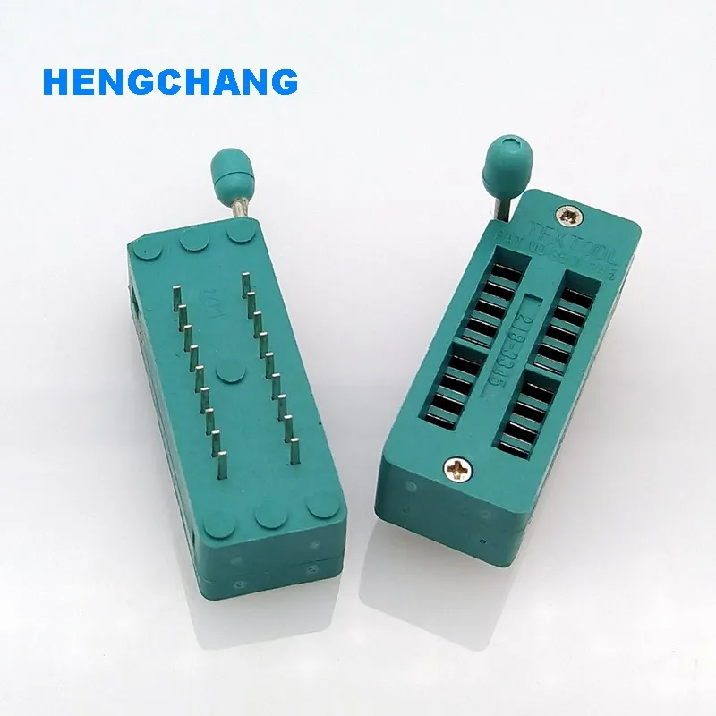 

Free shipping 18P IC activities seat 18pin test socket 18 locking seat 18 pin IC Programming Socket IC socket 10pcs/lot