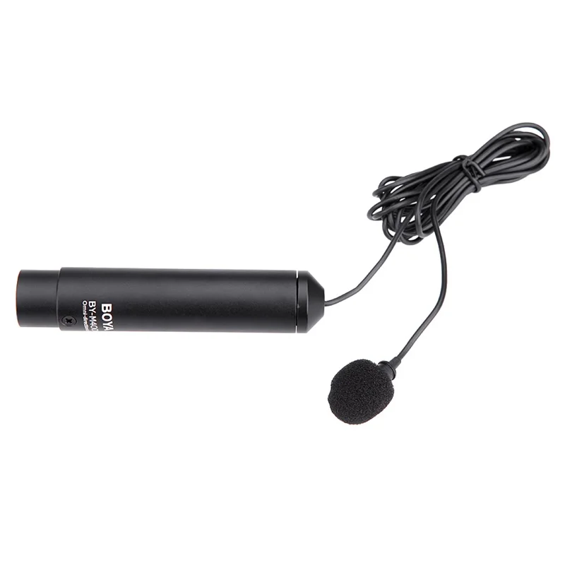 BOYA BY M40D Omni directional Lavalier Microphone Mic for Sony