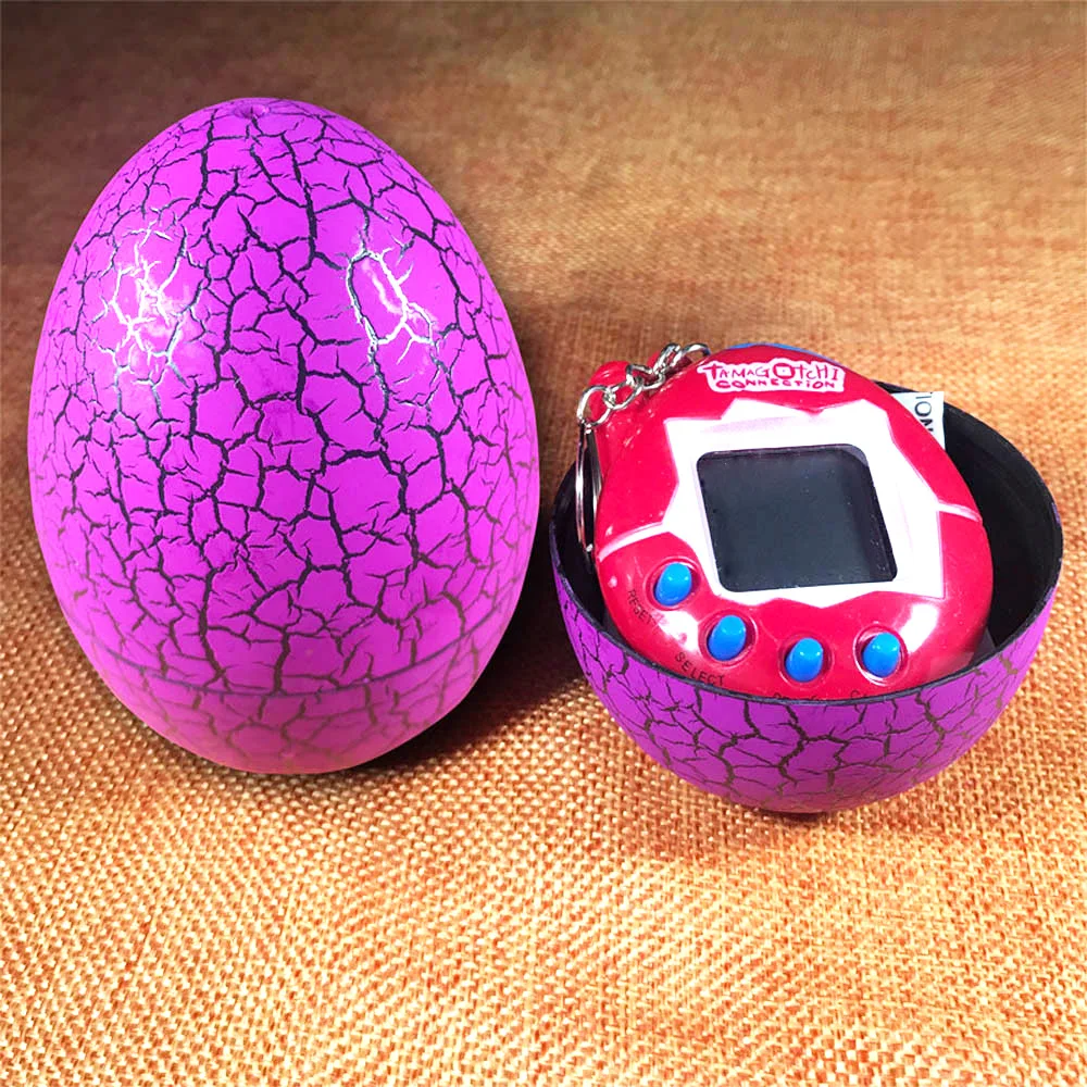 Funny Tamagochi Dinosaur Egg Tumbler Virtual Cyber Digital Pets Electronic Game pet Machine Dropshipping Tamagochi Girl Toys (6)
