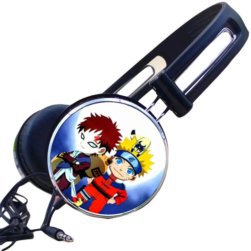 Customized Naruto Sabaku No Gaara Anime Headphone Headphones Gaming 