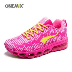 ONEMIX Wi Мужская прогулочная обувь дышащая zapatillas mujer deportiva мужские кроссовки спортивная уличная спортивная обувь розовый