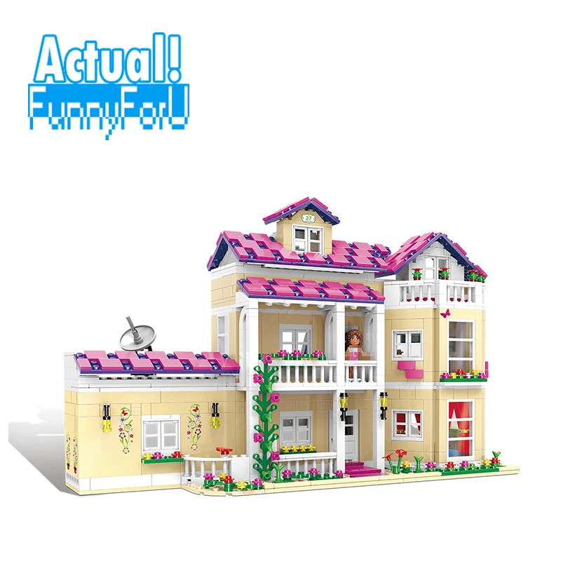 

XINGBAO 12006 The Happy Dormitory Friends House Castle Building Blocks Bricks Toys For Girls oyuncak Compatible withINGly