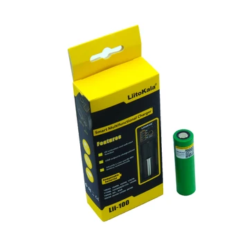 

LiitoKala Lii-100 battery charger+ VTC6 3.7V 3000mAh rechargeable Li-ion battery 18650 for Sony US18650VTC6 30A Toys flashlight