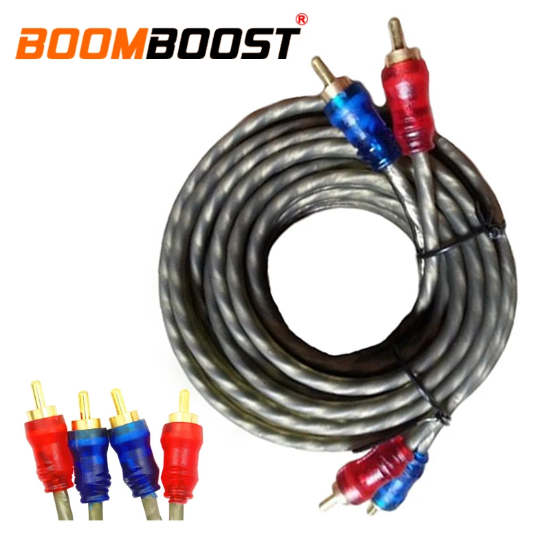 Cable amplifier subwoofer Audio Video Cable Male to Male for CD connect