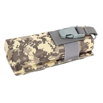 

Outdoor Sports Military Tactical Airsoft Paintball Hunting Molle Radio Walkie Talkie Pouch Water Bottle Canteen Bag Army Durable