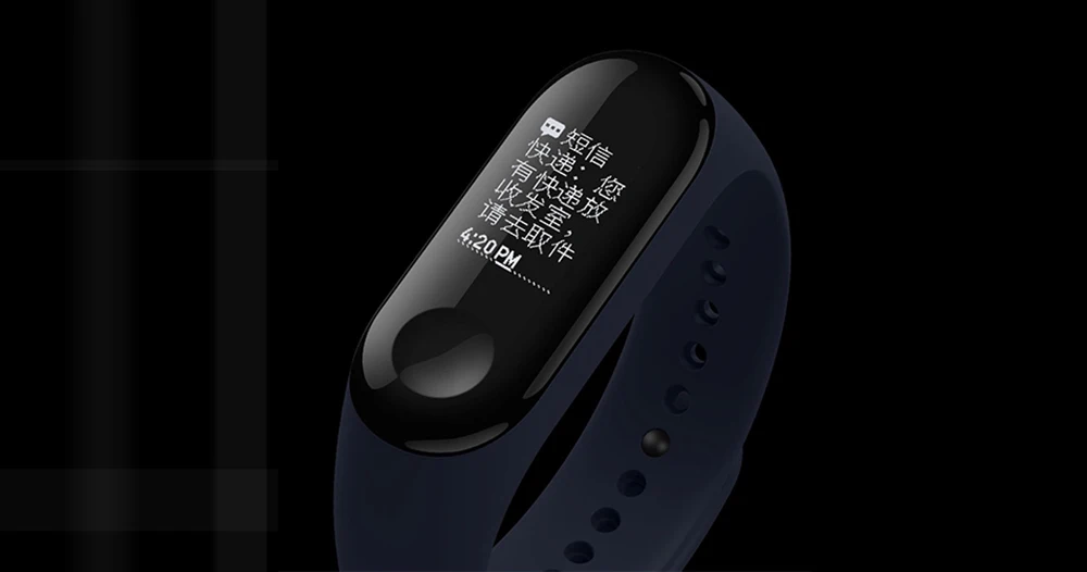 Xiaomi mi Band 3 mi band 3 фитнес-трекер монитор сердечного ритма 0,78 дюймов OLED умный Браслет