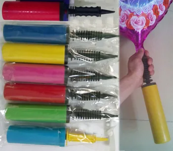 

Balloon inflator Hand Pump Classic toys Balloon pump Birthday party supplies Good quality Save time 10pcs/lot free shipping