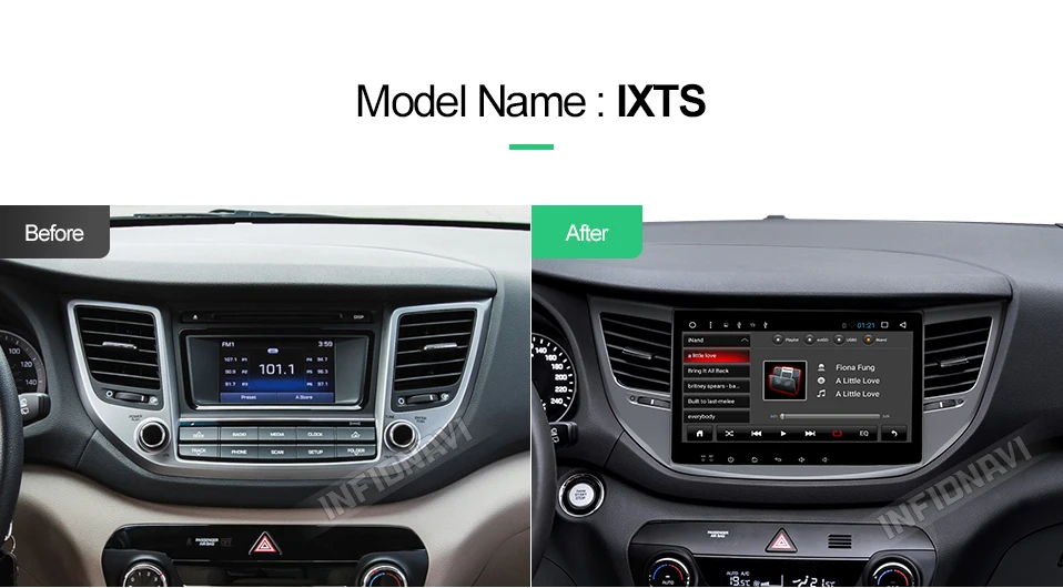 Clearance android 8.1 car dvd for Hyundai Tucson/ ix35 2016 2017 gps navigation radio video stereo multimedia player octa core IPS screen 0