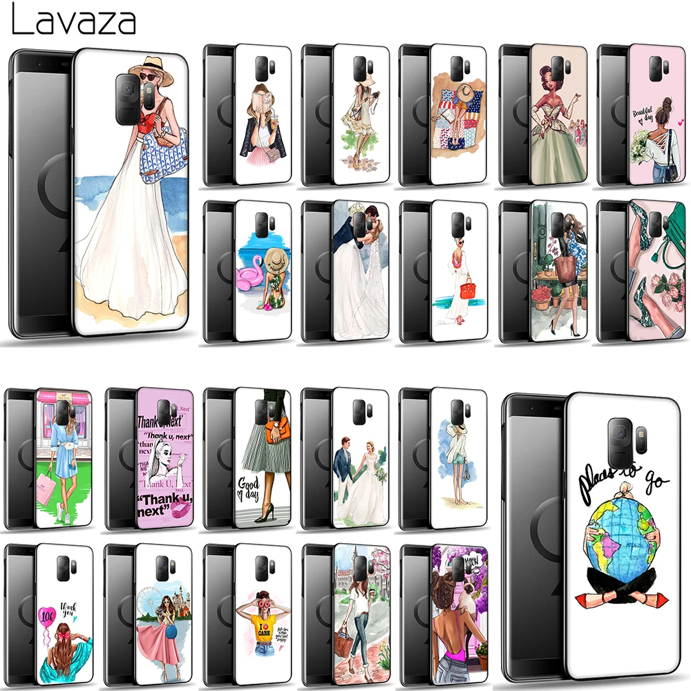 Lavaza VOGUE Рождество принцесса Девушка Мягкий ТПУ чехол для Samsung Galaxy S8 S9 S10 Plus S10e A6 A8 A9
