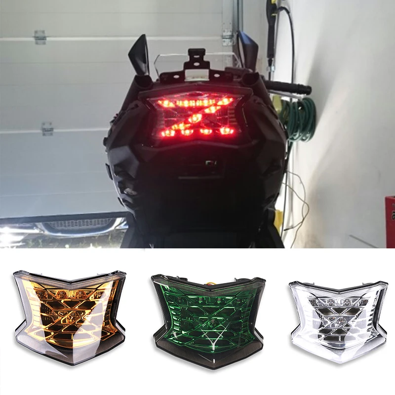 

For Kawasaki Z900 Z650 ABS NINJA 900 Ninja650 Motorcycle Taillight Brake Stop Light Turn Signals Lamp LED Tail Light 2017 2018