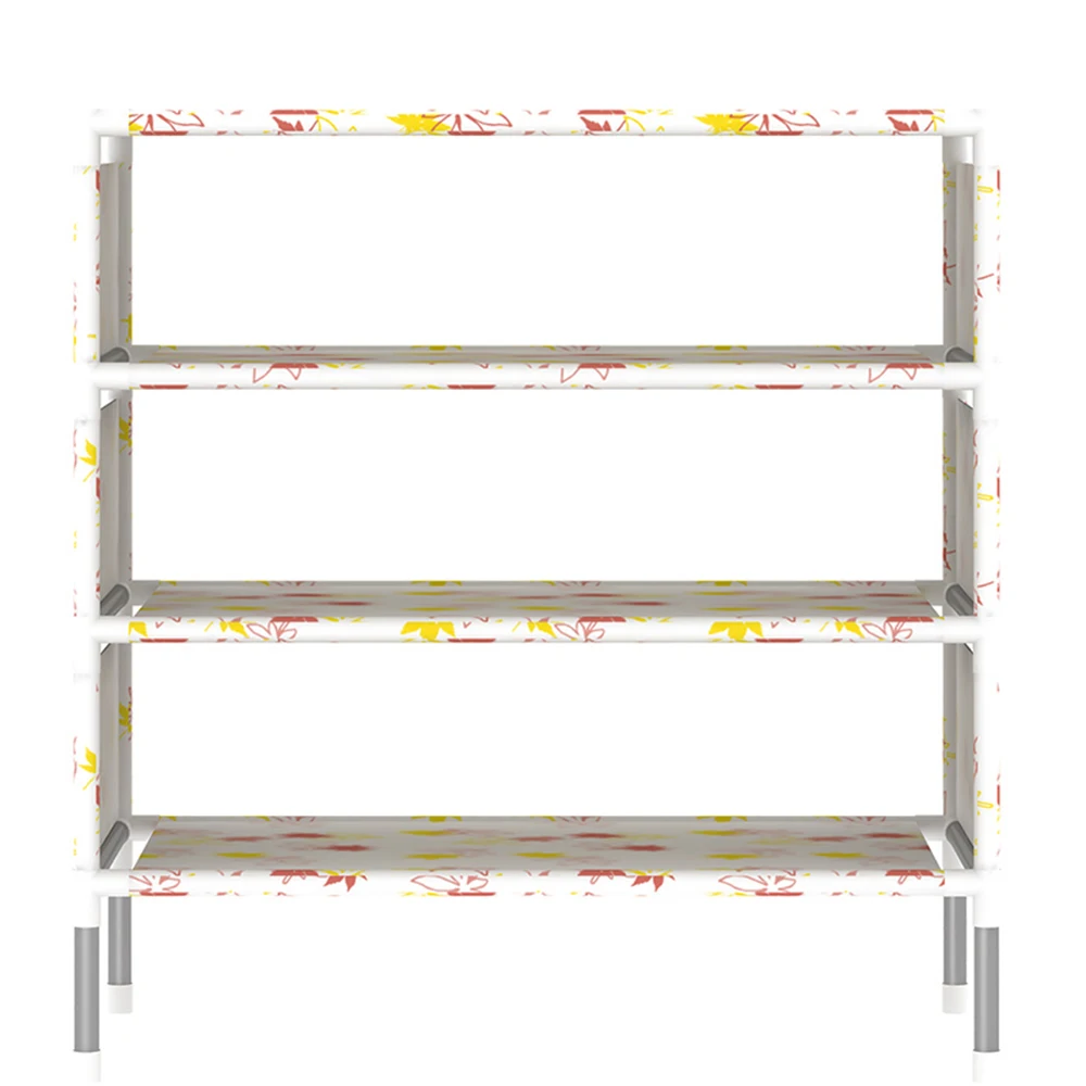5 Tiers Assembly Shoe Rack Nonwoven Over the Door Easy Moving Shoes Closet Storage Living Room Furniture Hallway Shoes Organizer