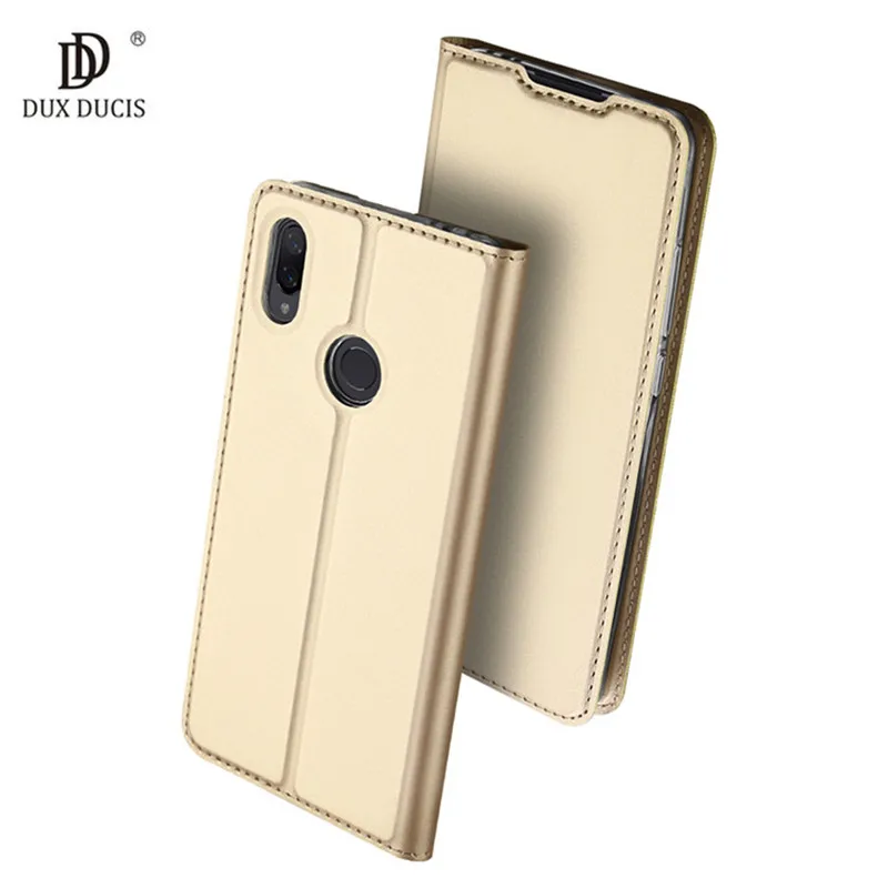 Для Xiaomi Redmi Note 7 чехол роскошный Магнитный Флип PU кожаный для Coque защитный