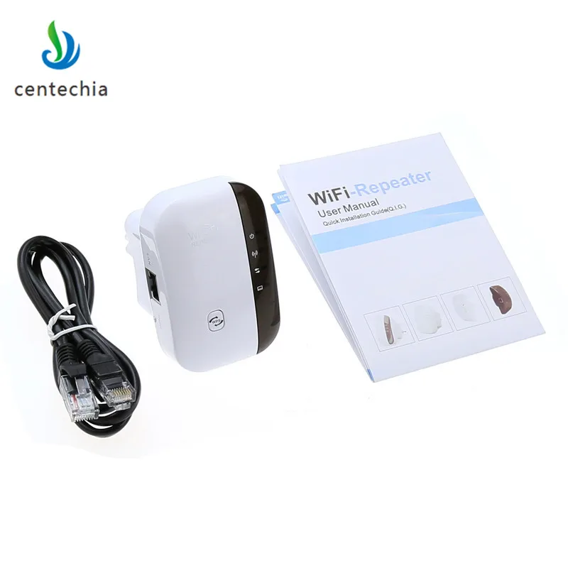 

Centechia WiFi Repeater Signaalversterker 802.11N/B/G Wifi Range Extander 300 Mbps Signaal Boosters Repetidor Wifi Wps Encryptie