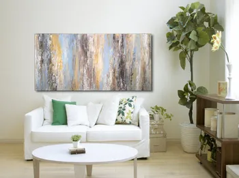 

China supplier low price high quality 100 handpainted unframed paintings on canvas landscapes abstract for sale online