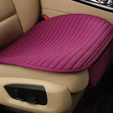 Льняные бежевые серые Чехлы для автомобильных сидений, универсальные удобные чехлы для автомобильных сидений для Toyota, автомобильные защитные аксессуары для интерьера - Название цвета: 2