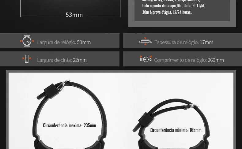 Cheap Relógios esportivos
