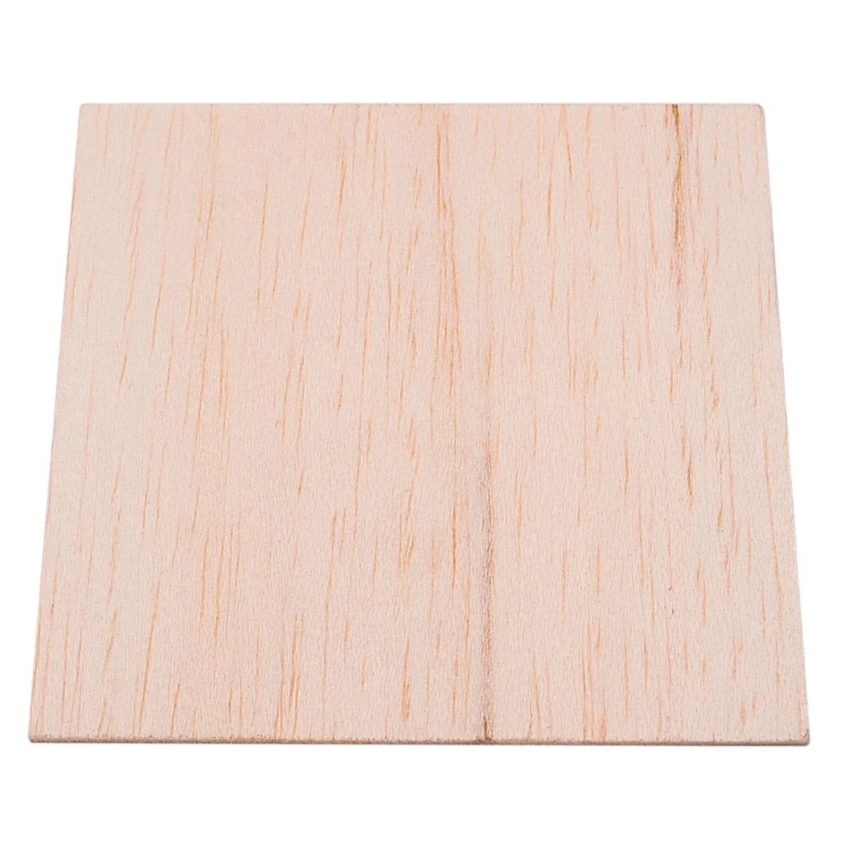 20 Piece Balsa Wood Sheets Spliced Wooden Plate Model Board for DIY Making House Ship Aircraft Model 10x10x0.1cm