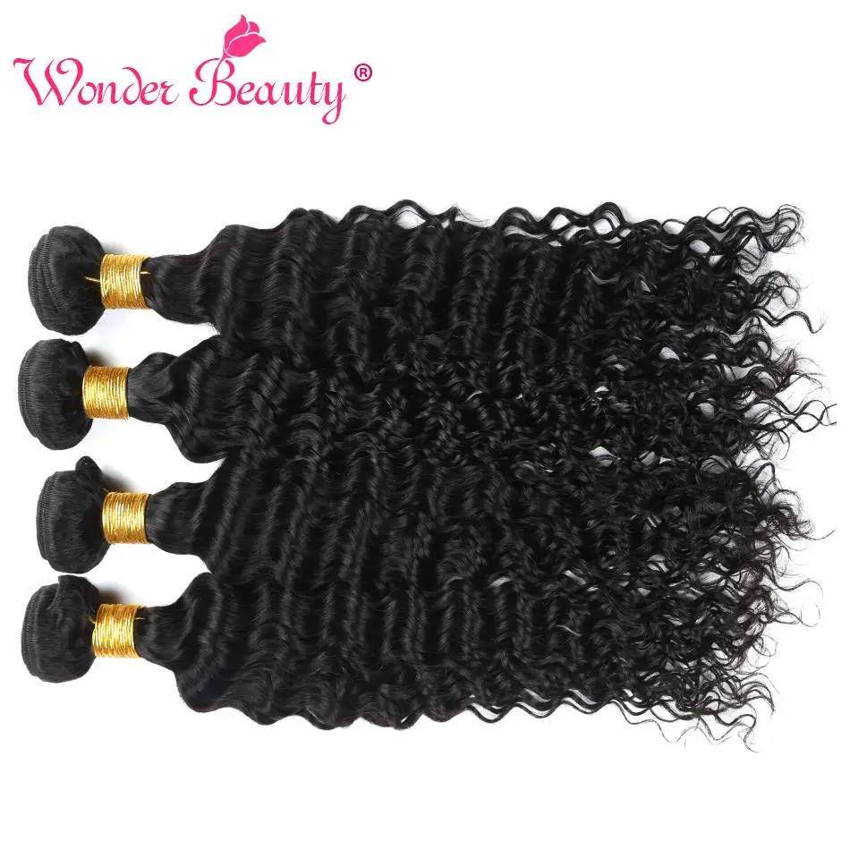 Wonder Beauty Raw Indian Deep Curly Weave Hair 100% Human Hair Bundles 4Pcs Non Remy Hair Extension 8-30inch Shipping Fast Wonder Beauty Raw Indian Deep Curly Weave Hair 100% Human Hair Bundles 4Pcs Non Remy Hair Extension 8-30inch Shipping Fast