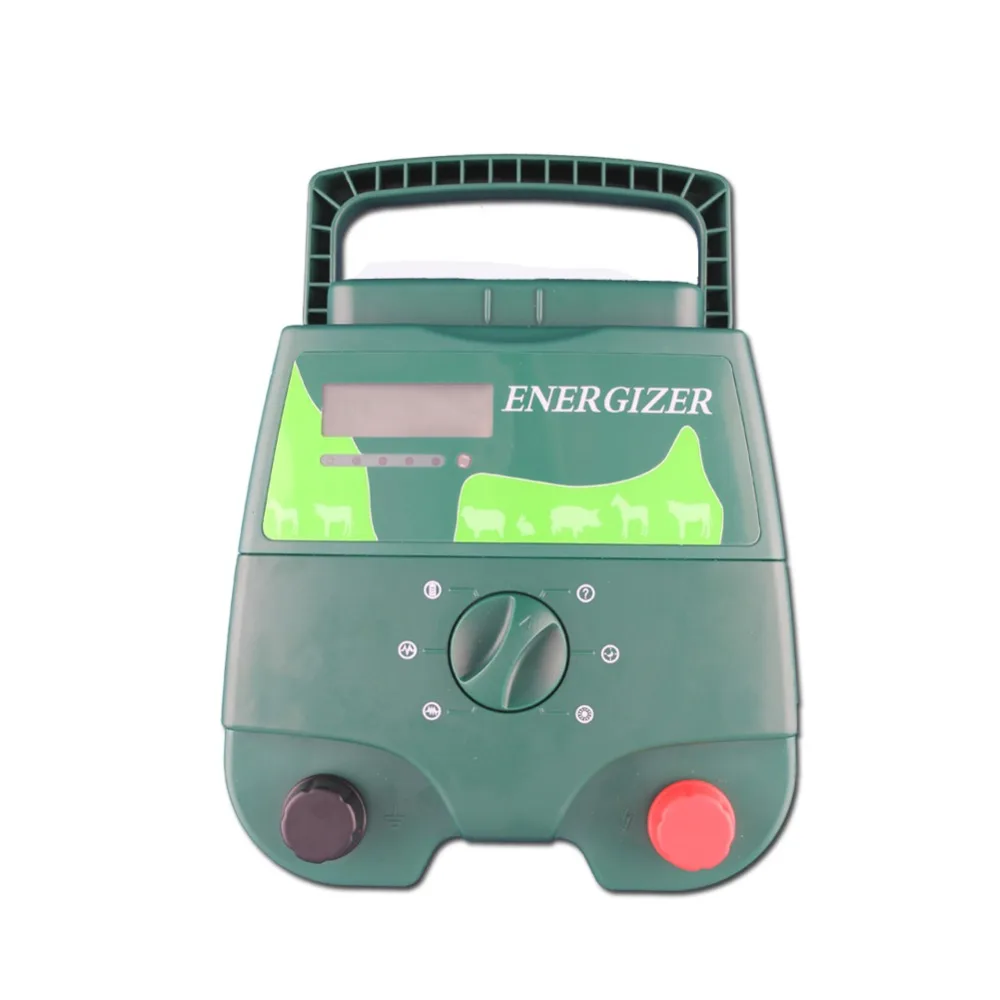 Electric Fence Charger With LCD Screen Electric Fencing Energizer