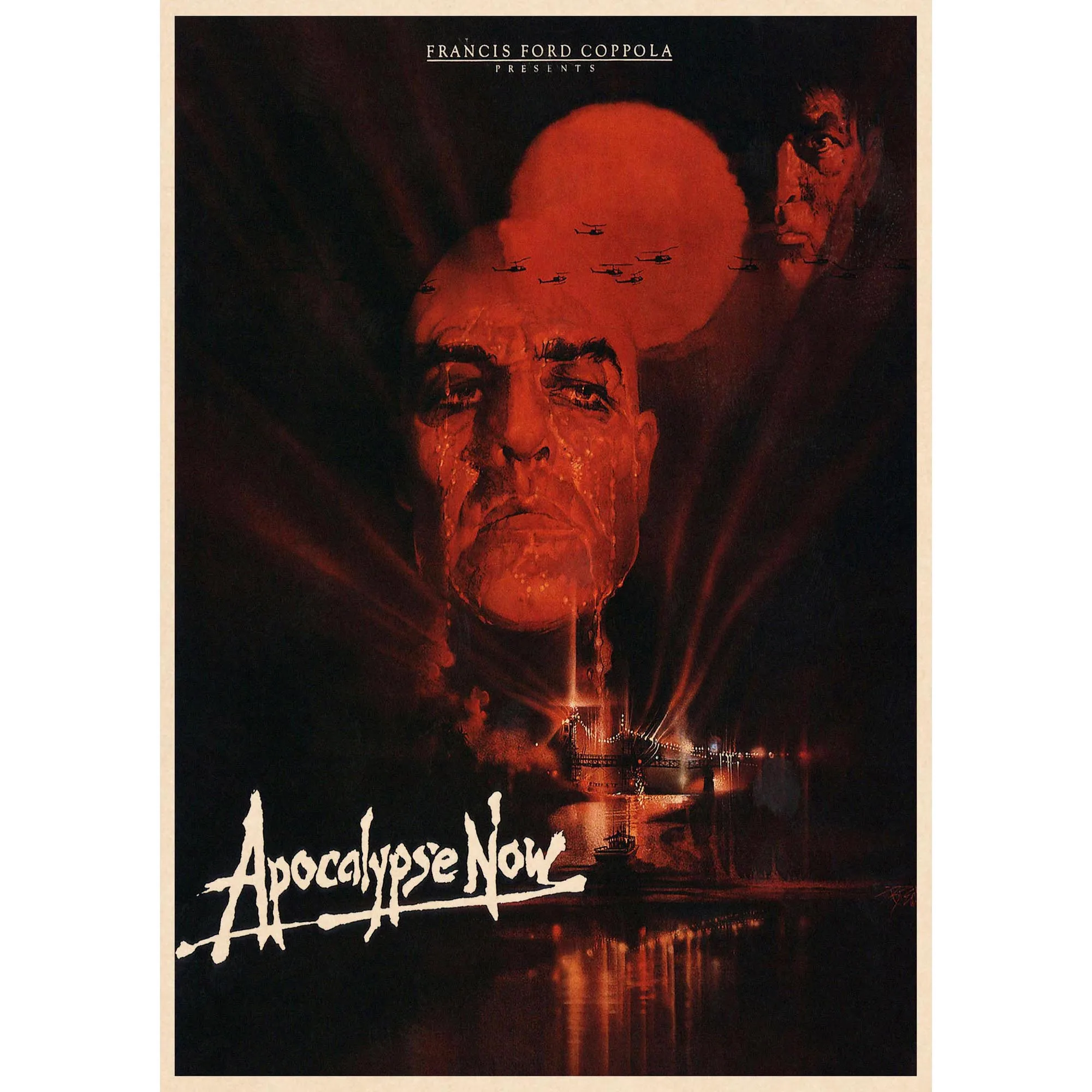 Фильм «Apocalypse Now», украшение для домашнего интерьера, крафт-фильм, плакат, рисунок, наклейки на стену 42*30 см