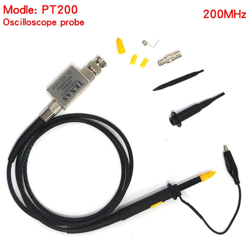 

1pcs PT200 Digital Analog Oscilloscope Probe oscilloscope General-purpose oscilloscope current probe high pressure probe