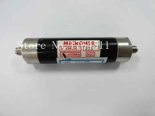 

[BELLA] RADIALL R438030 225-400MHz RF microwave bandpass filter SMA (F-F)