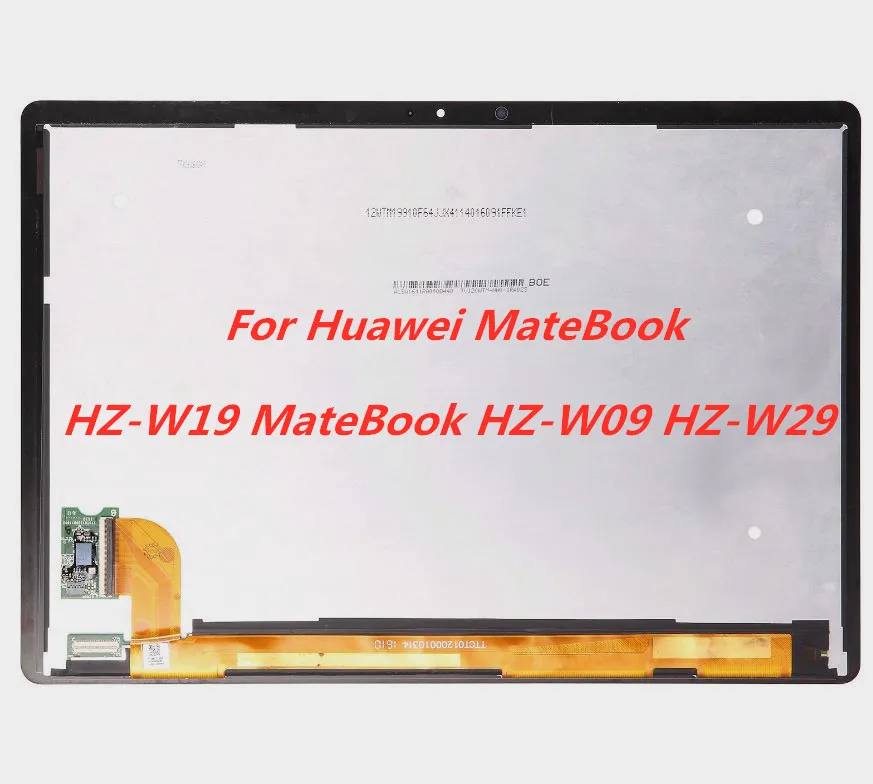 

12inch LCD Display Touch Screen Digitizer Sensor Assembly For Huawei MateBook HZ-W19 HZ-W09 HZ-W29