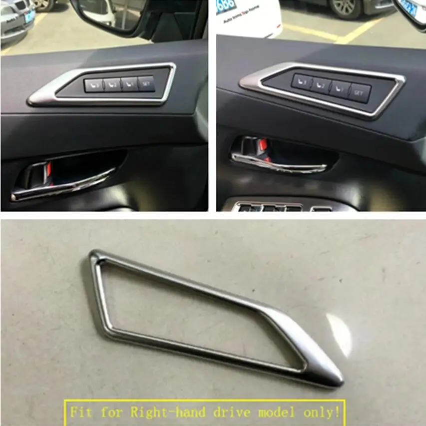 Yimaautotrims Seat Adjustment Memory Button Switch Cover Trim For Toyota Alphard / Vellfire AH30 2016 - 2019 Interior Mouldings |