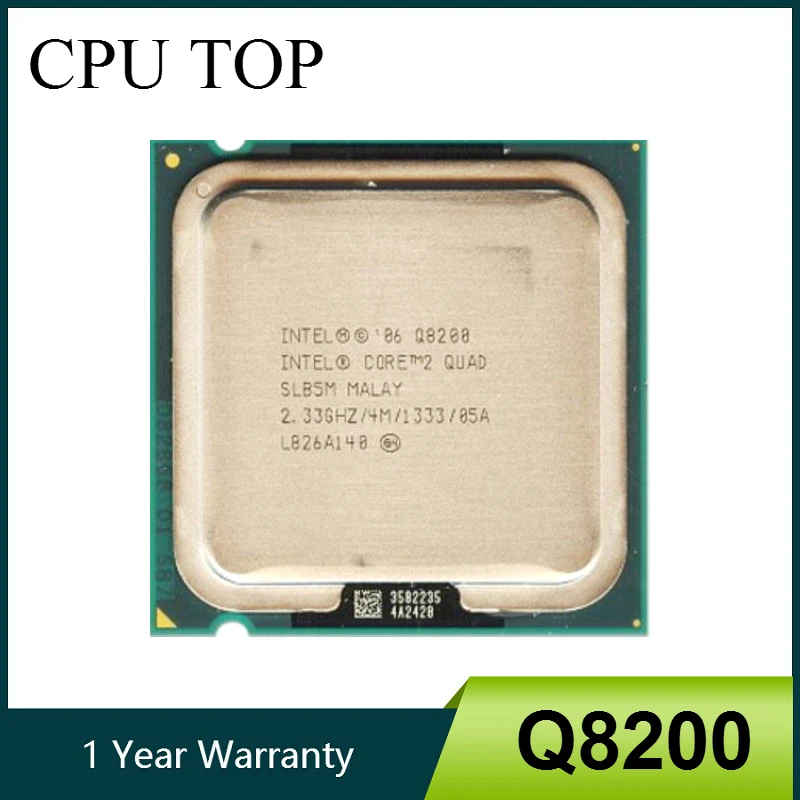 Intel Core 2 Quad Q8200 Processor 2.33GHz 4MB Socket 775 cpu|775 cpu ...