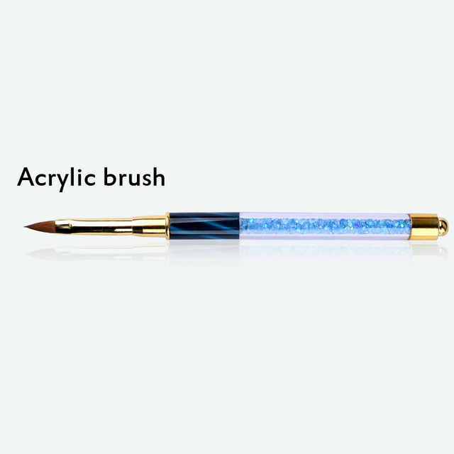 Style Nail Art Cat Eye Rhinestone Acrylic Uv Gel Extension Liner Grids Flower Design Painting Pen Brush Manicure Tool