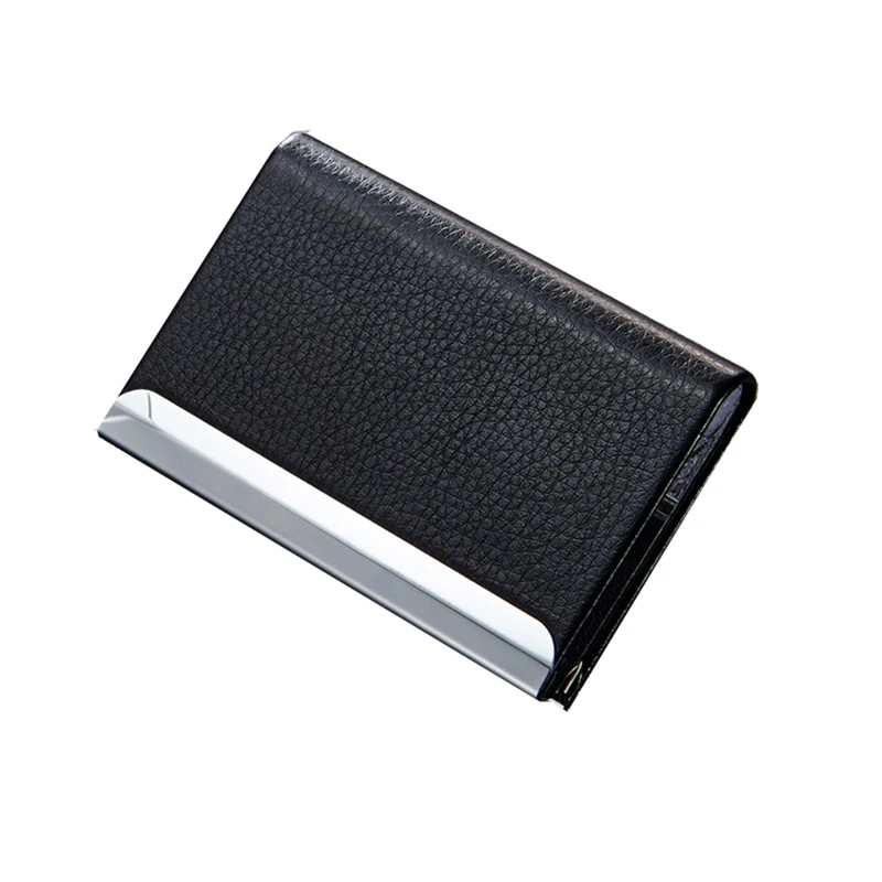 

Rfid Wallet Aluminum Purse Business Card Protector Credit Card Package Cover Automatic Name Card Holder