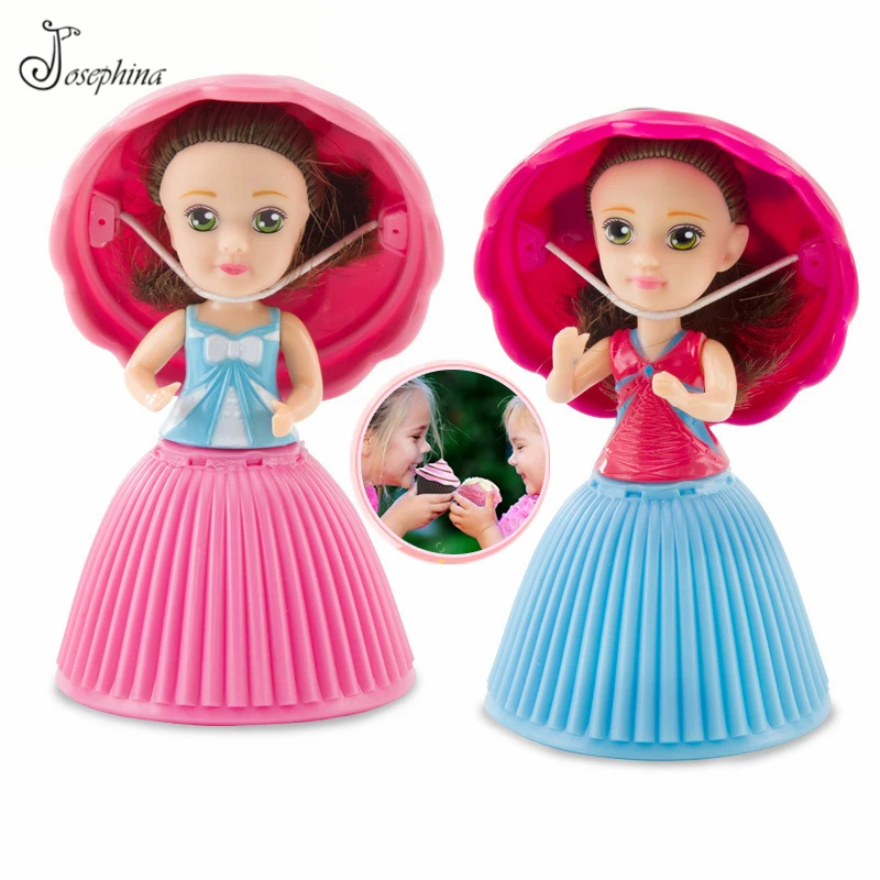 Random Pick 9cm Jimusuhutu CupCake Girl Doll Deformable Princess Doll