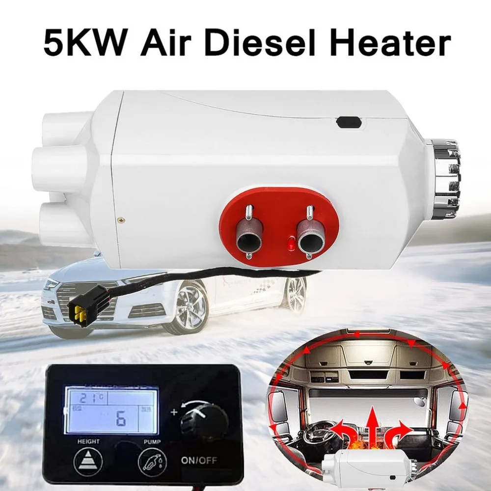 

5KW/12V Four-Port LCD with Remote Control Diesel Air Heater