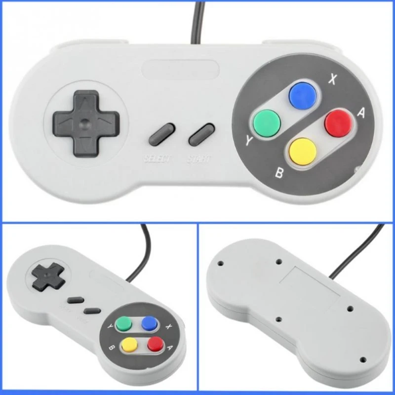 Игровой джойстик с USB управлением для nintendo SNES, игровой коврик для Windows PC MAC, компьютерный джойстик