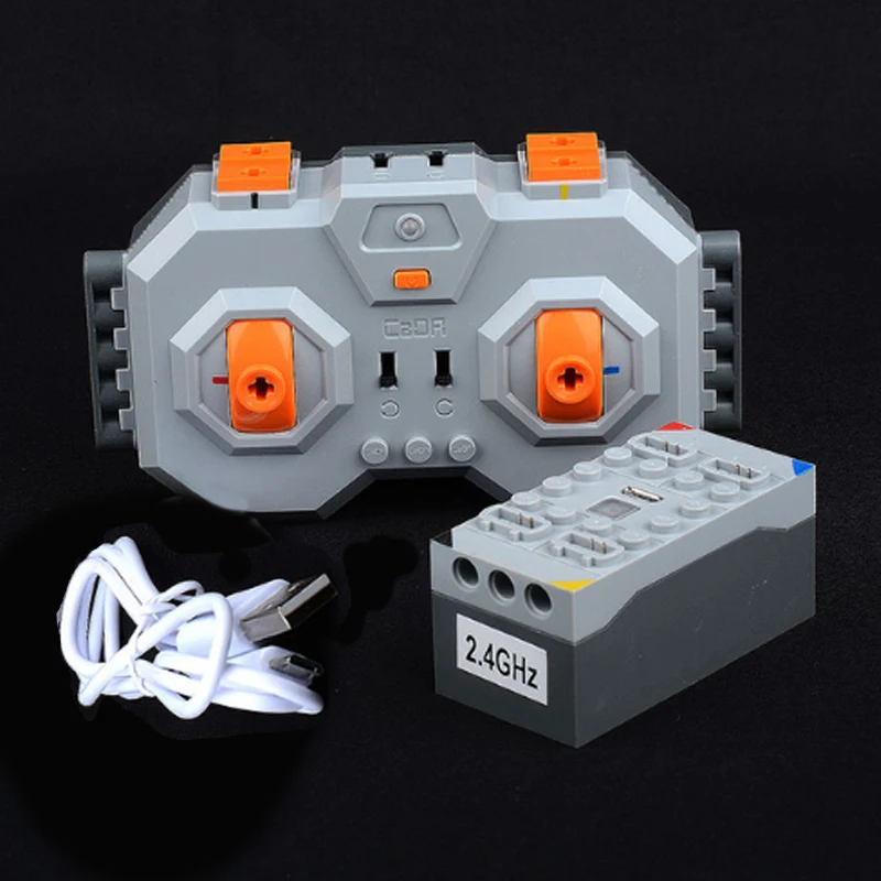 MOC LegoINGlys Building Blocks Lithium battery (rechargeable) + 4 remote control Lithium battery can connect 4 PF 8878-1 54599