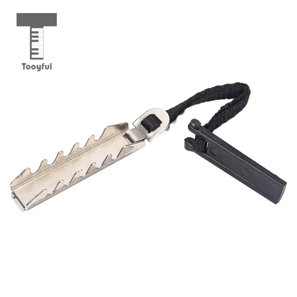 Tooyful Cotton Knitting Guitar Capo Key Clamp Trigger for Guitar Ukulele Mandolin Banjo Accessory Black