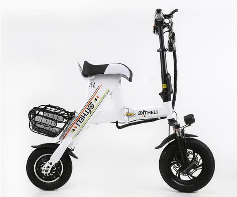 Excellent 261016/New electric bike / folding female small electric car / lithium battery two rounds of adult adult scooter 24