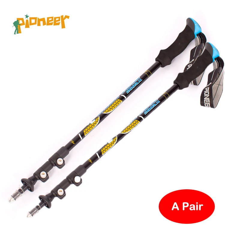 

POINT BREAK Pioneer two pieces [Portland - 3] brave heart ultra light carbon outer lock ski pole with rod package comfortable